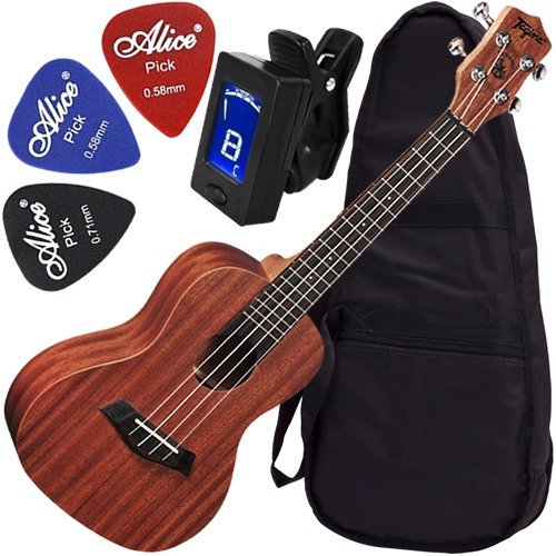 Kit Ukulele Concerto Acústico Havai 23k Tagima Envio 24h