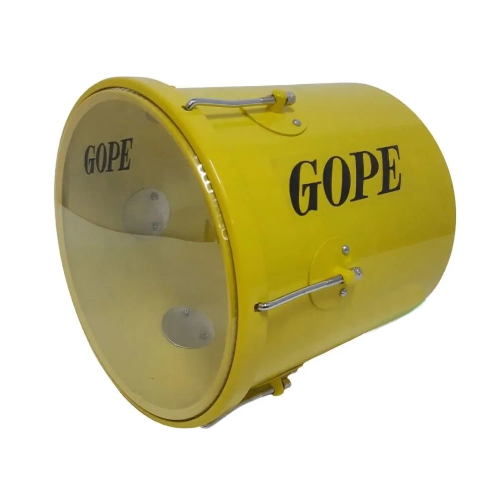 Repique De Mão Gope 30 Cm 11 Pol 6 Afinações Amarelo