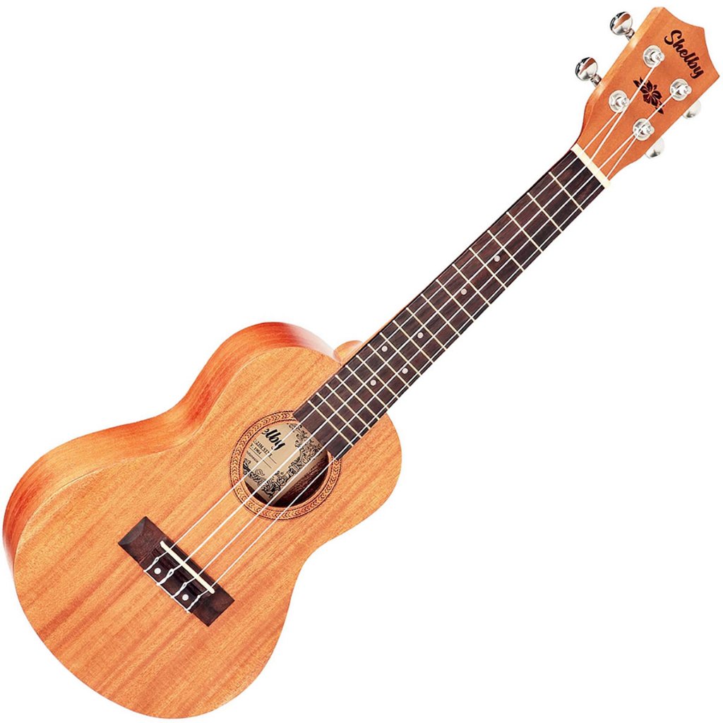 Ukulele Acústico Shelby Su23m Stnt Concerto 23 Mogno Fosco Vtr113
