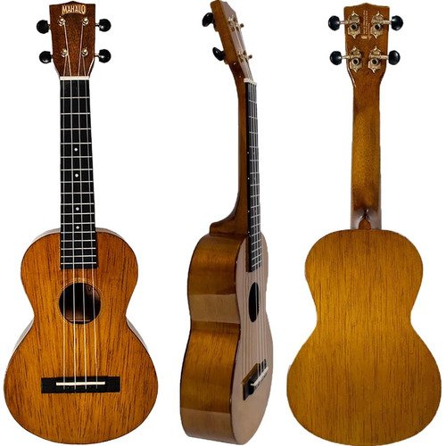 Ukulele Concerto Acústico Vintage Corda Aquila Mahalo + Capa