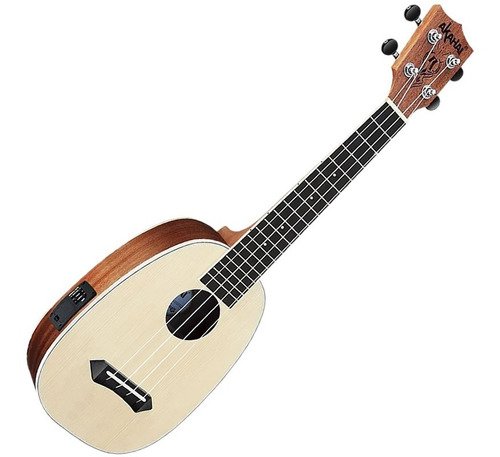 Ukulele Concerto Eletroacústico Akahai Kps-23e Pineapple