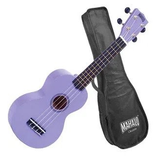 Ukulele Soprano Mahalo Mr1 Roxo Mr1pp Aquila Capa