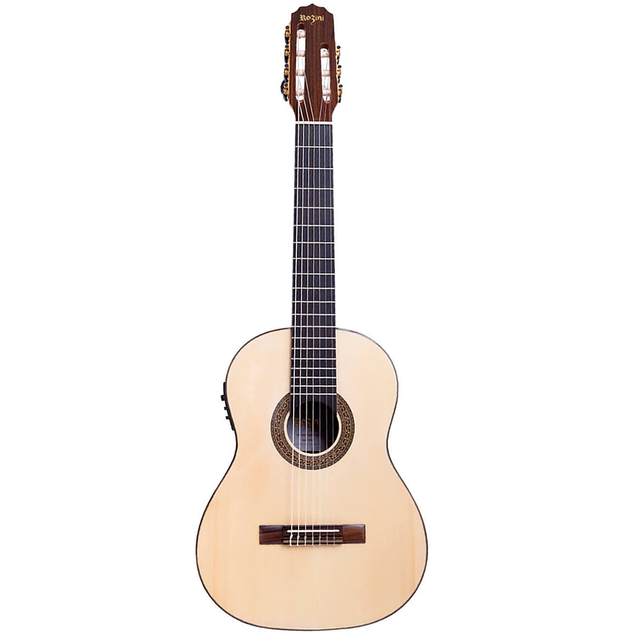 Violão 7 Cordas Profissional Rozini Rx227ATN. J Ativo