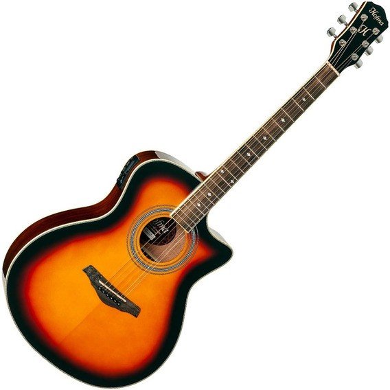 Violão Elétrico Hofma Auditorium HMA260 Sunburst