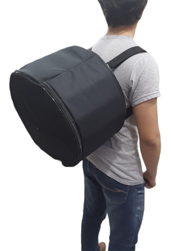 Capa Bag Extra Luxo Caixa De Bateria 14x8 Acolchoado