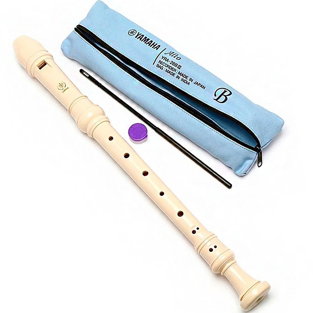 Flauta Doce Contralto Barroca YRA28Blll Yamaha