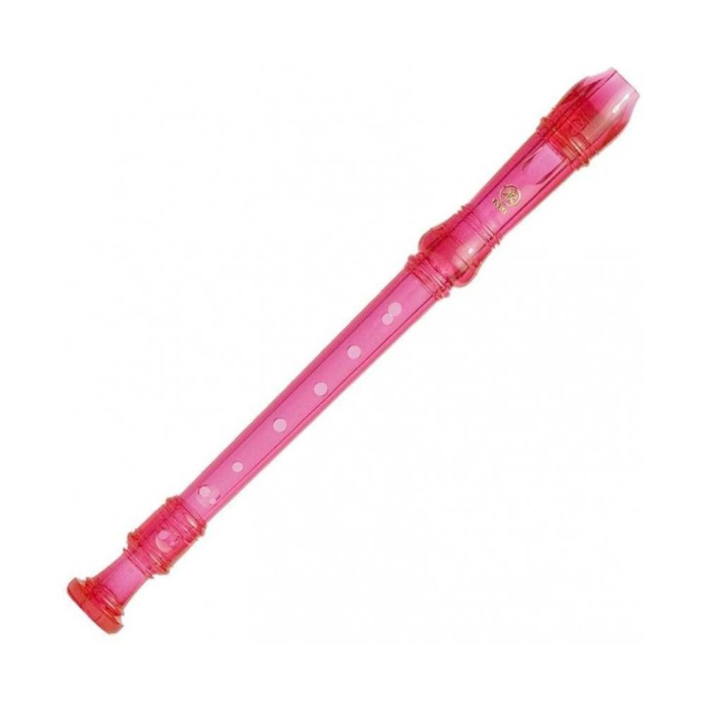 Flauta Doce Soprano Germânica Em Dó Rosa Yrs20gp Yamaha
