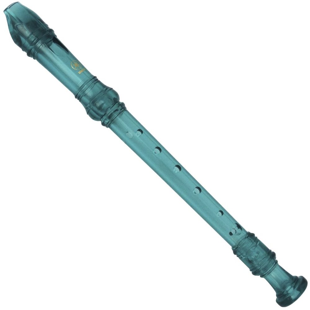 Flauta Doce Soprano Yamaha Germânica YRS-20G Azul