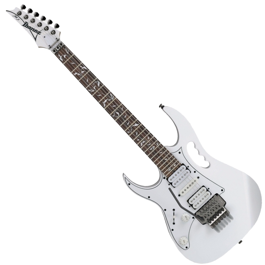 Guitarra Ibanez Steve Vai Jem Jrl Wh Canhota