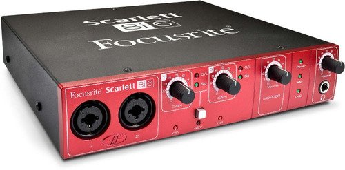 Interface De Àudio Scarlett Usb 8 Entrada Focusrite Envio24h