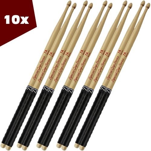 Kit 10 Baquetas Bateria Special Grip 7a Liverpool Envio24h