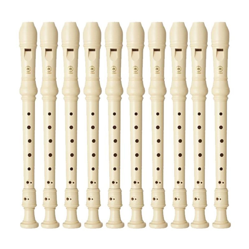 Kit 10 Flauta Soprano Germânica Yrs23 - Yamaha