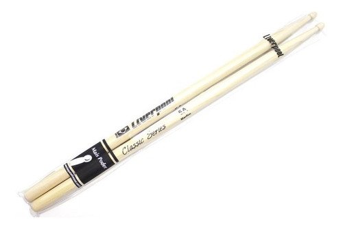 Kit 10 Pares Baquetas Liverpool Marfim Classic Series 5a