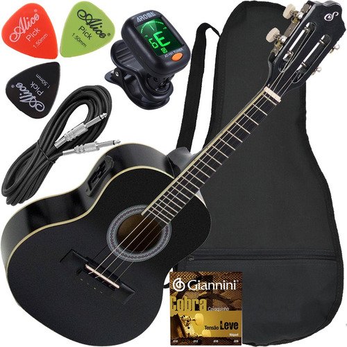 Kit Cavaco Giannini Elétrico Cs14 Ep C/ Capa Cabo Afinador