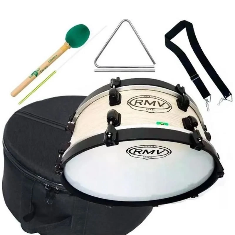 Kit Forro Baiao Rmv Zabumba 20 Bianco Triangulo Bag Maçaneta