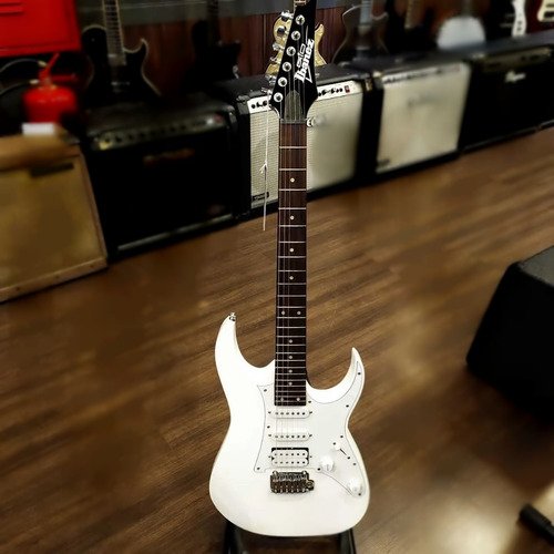 Kit Guitarra Elétrica Profissional Gio Ibanez Grg 140 Branca