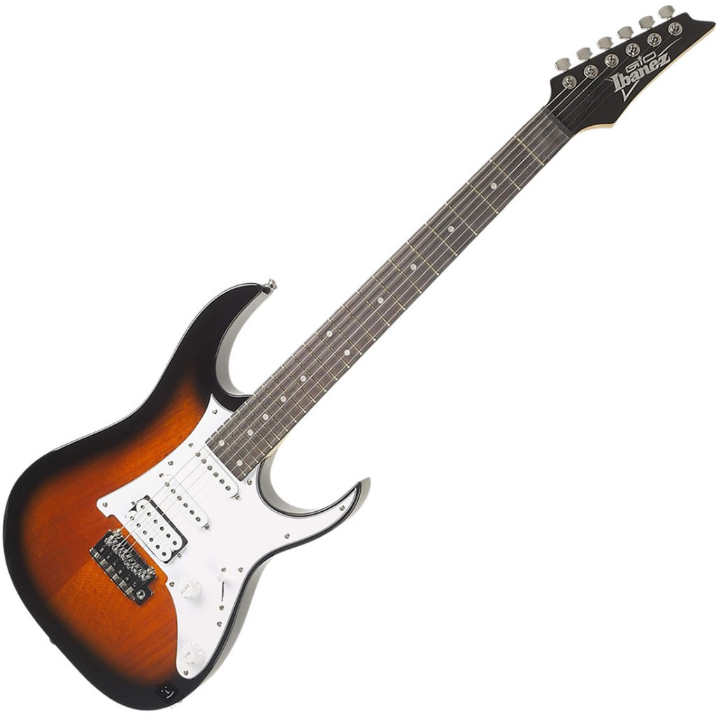 Kit Guitarra Gio Ibanez GRG-140 HSS Sunburst SB Gx03