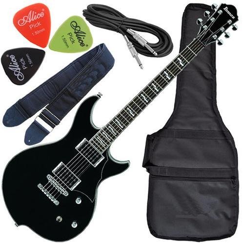 Kit Guitarra Ibanez Elétrica Rosewod Sapele Vintage Dn500 Bk