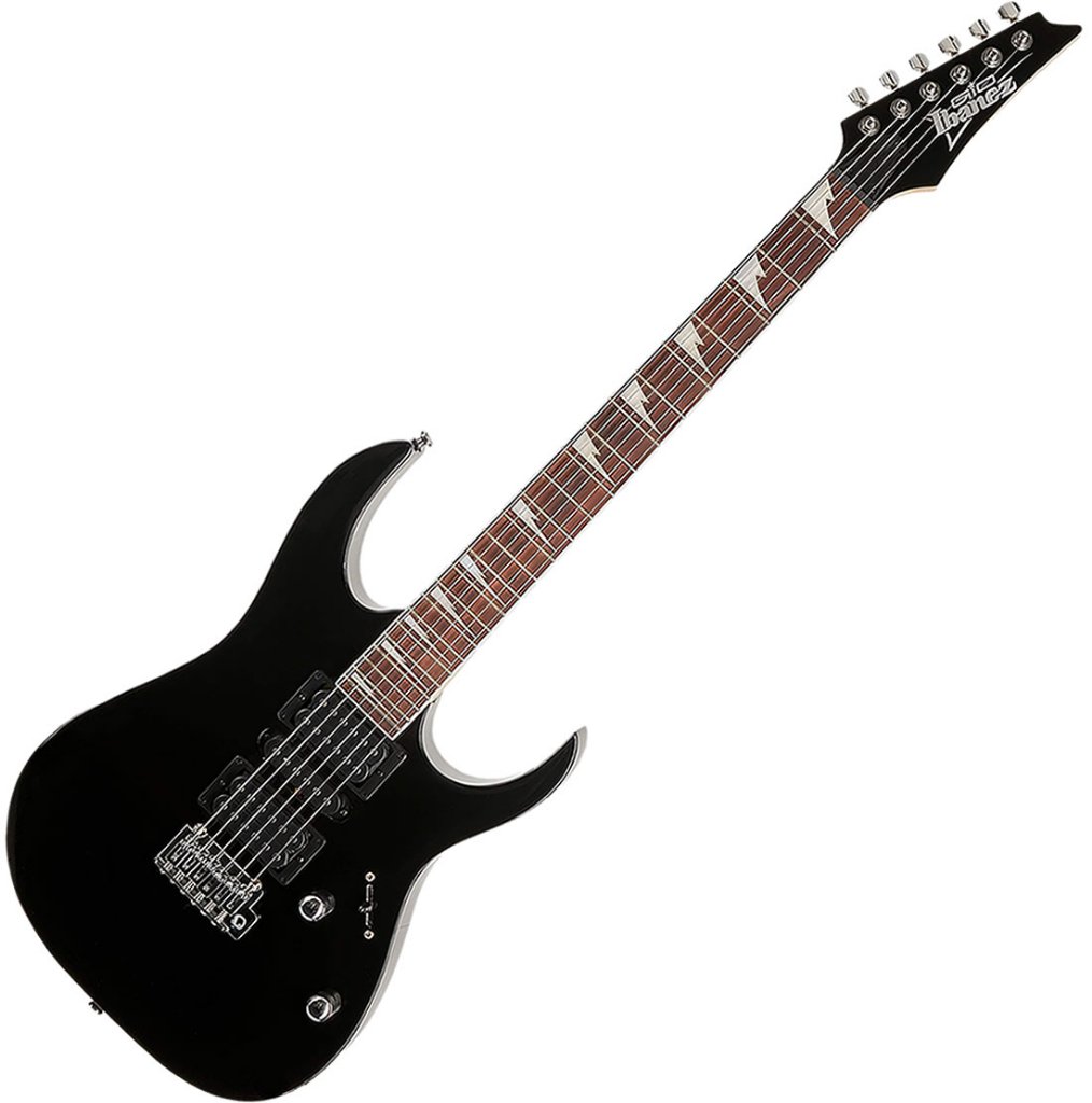 Kit Guitarra Ibanez Gio GRG-170DX HSH Black Night BKN Gx02 Com 10