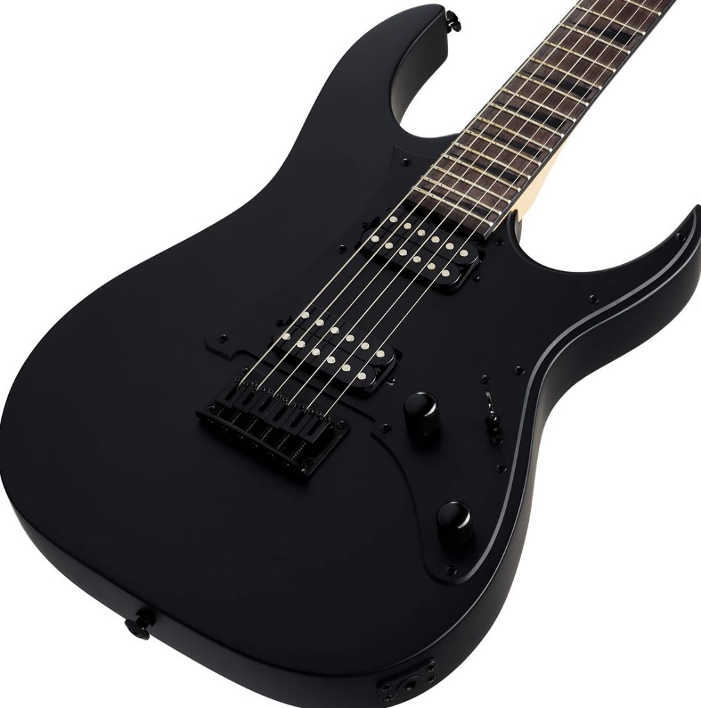 Kit Guitarra Ibanez Gio GRGR-131 EX HH Black Flat BKF Gx01 Com 10