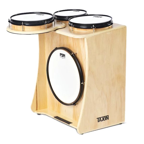 Kit Tajon FSA Master TAJ56 Natural Bumbo 14" caixa 10" Ton 10" e ton 8"
