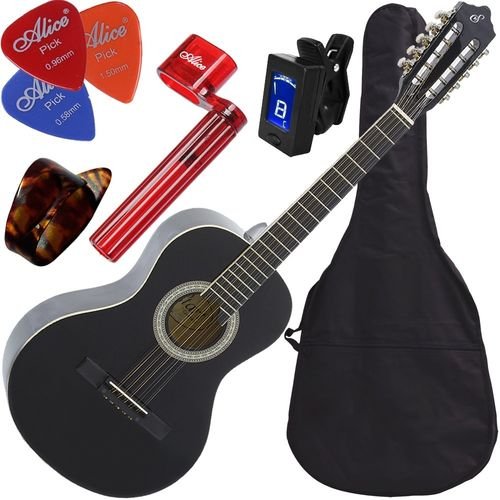 Kit Viola Acústica Caipira Linden c/ Capa Vs14 Bk Giannini