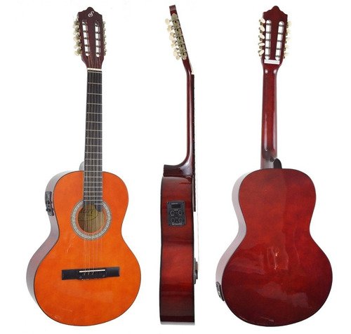 Kit Viola Giannini Caipira Eletroacústica Completa Vs14 Eq