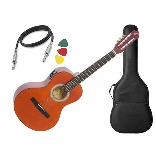 Kit Viola Giannini Vs14 Eq Natural Elétrica Aço Afinador