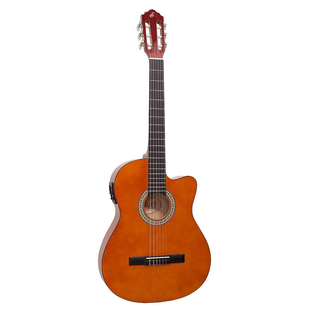 Kit Violão Flat Eletroacústico Linden Nf14 Ceq Nt Giannini