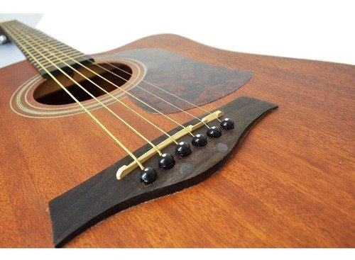 Kit Violão Shelby Elétrico Folk Mogno Eq 3 Bandas Sdg195c