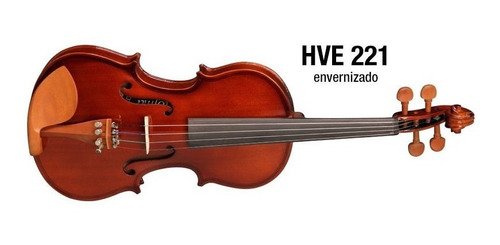 Kit Violino 1/2 Hofma Hve221 Acústico C/ Case + Acessórios