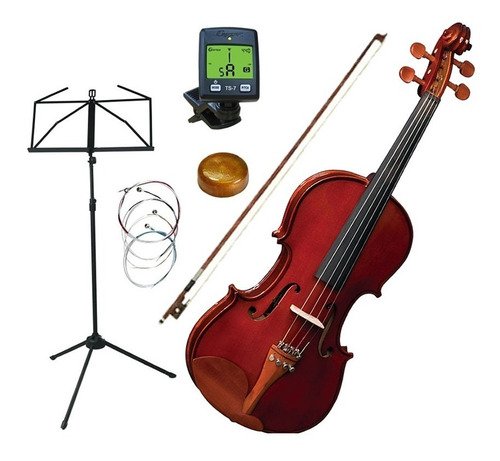 Kit Violino Clássico 3/4 + Estojo Ve431 Eagle Frete Grátis