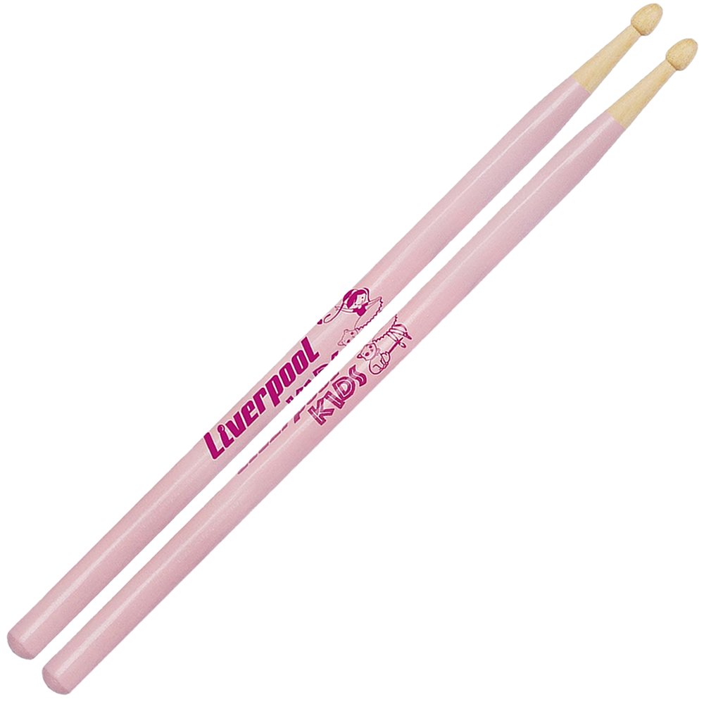 Par De Baquetas Kids Rosa Liverpool Baqueta Infantil