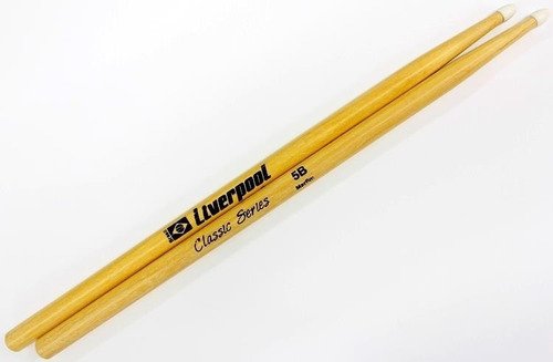 Par De Baquetas Liverpool Classic Series Marfim 5b Ll5bm