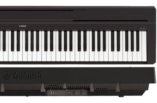 Piano Digital Yamaha P45 88 Teclas Completo C/ Banco Bp20 Com 10