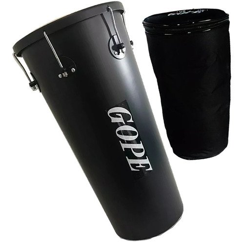 Rebolo Cônico Gope 65x12 Alumínio Lal6512tmap Preto + Capa