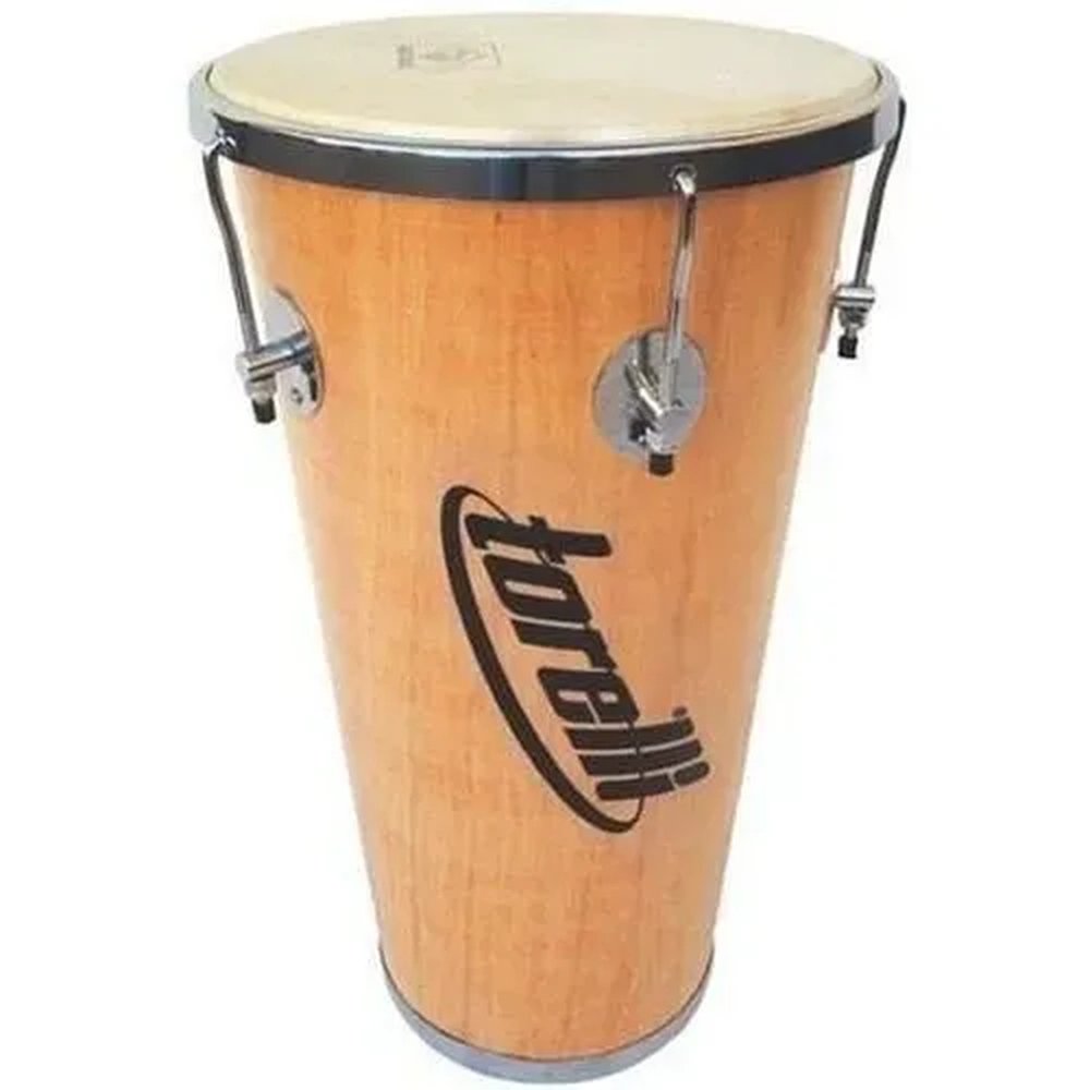 Timba TORELLI 50 cm X 10" Madeira Pele Animal TP380
