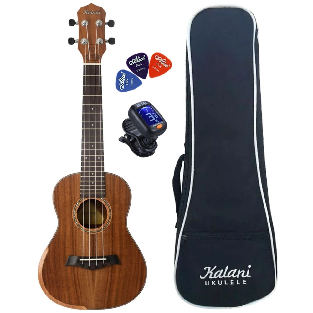 Ukulele Kalani Acústico Concerto Kal420 Ck + Bag + Afinador