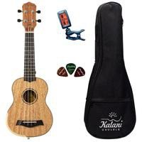 Ukulele Kalani Soprano Kal320 Sm Capa+ Afinador + Palhetas