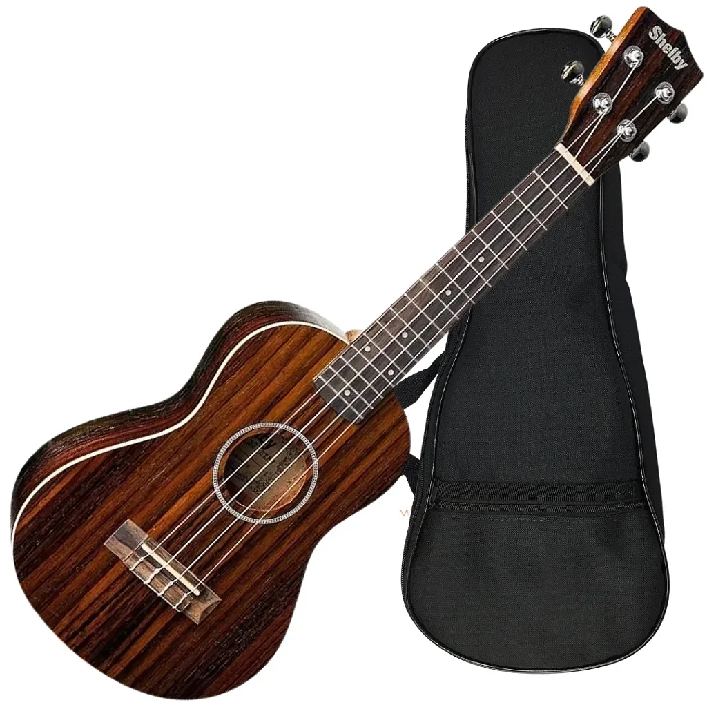 Ukulele Shelby Concert Su23r Fosco Rosewood + Capa