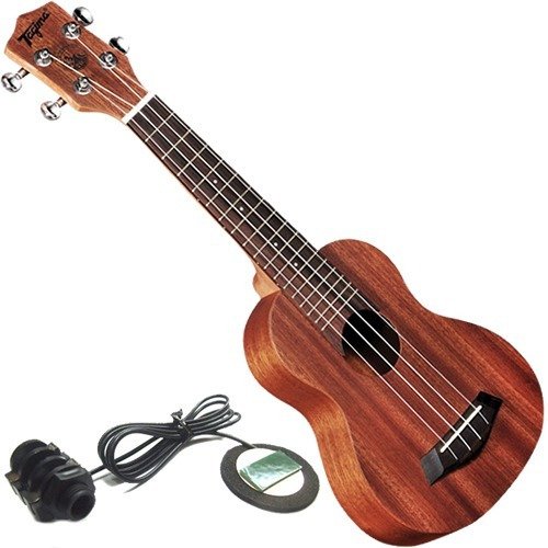 Ukulele Tagima Soprano Elétrico Canhoto Série Havaí 21k
