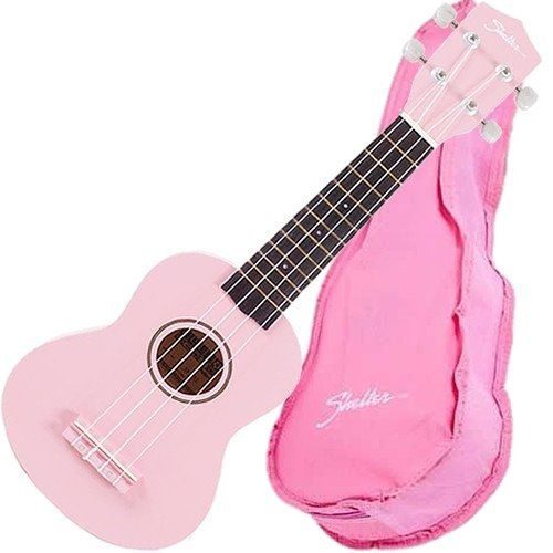 Ukulele Ukbw Shelter Soprano 21 Nylon Corpo Basswood + Capa