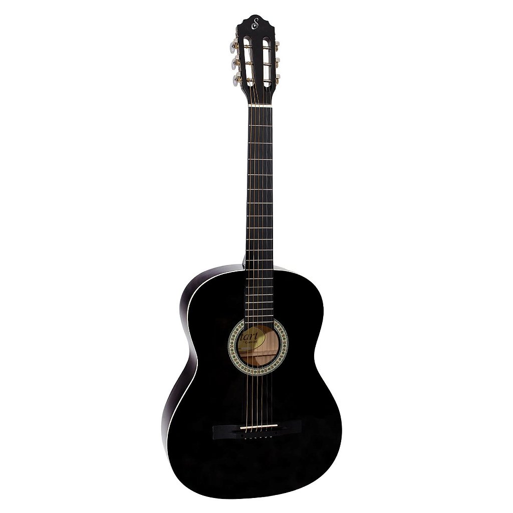 Violão Aco Giannini S14 S 14Acustico Preto