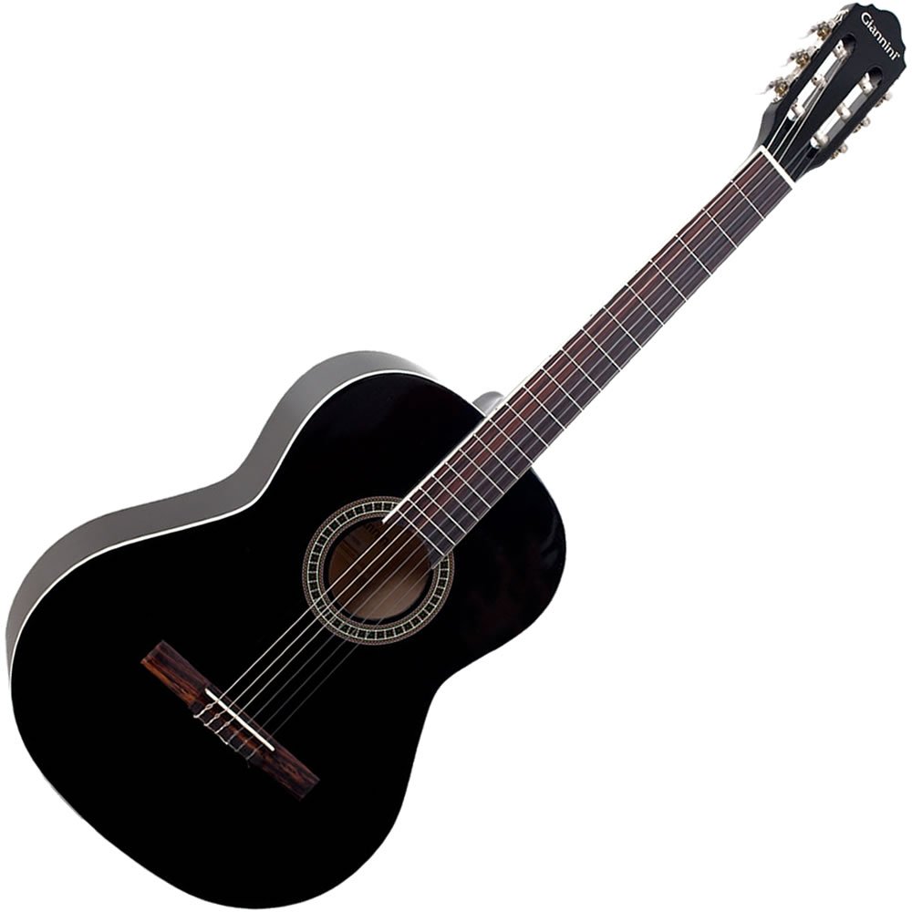 Violão Acústico Nylon Preto Giannini Gn15 Bk Preto