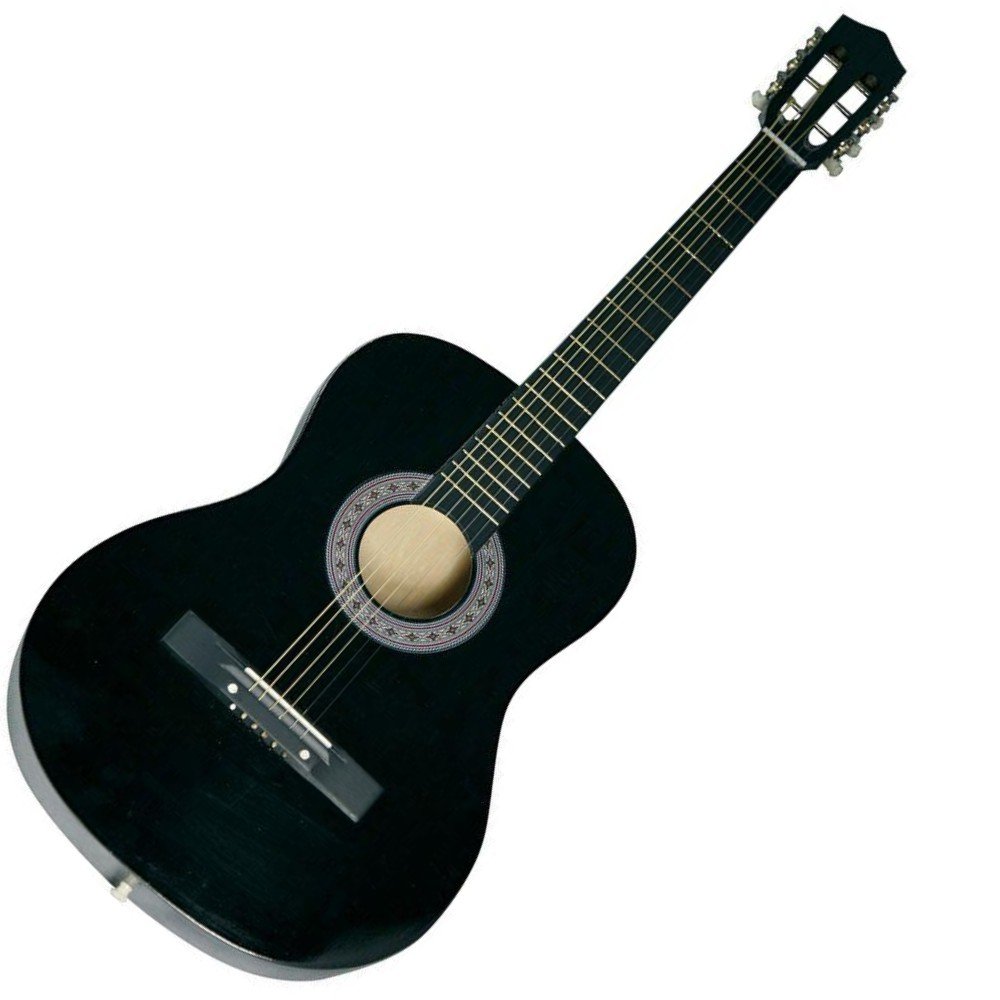 Violão Conthey D137516 6 Cordas de Aço Preto