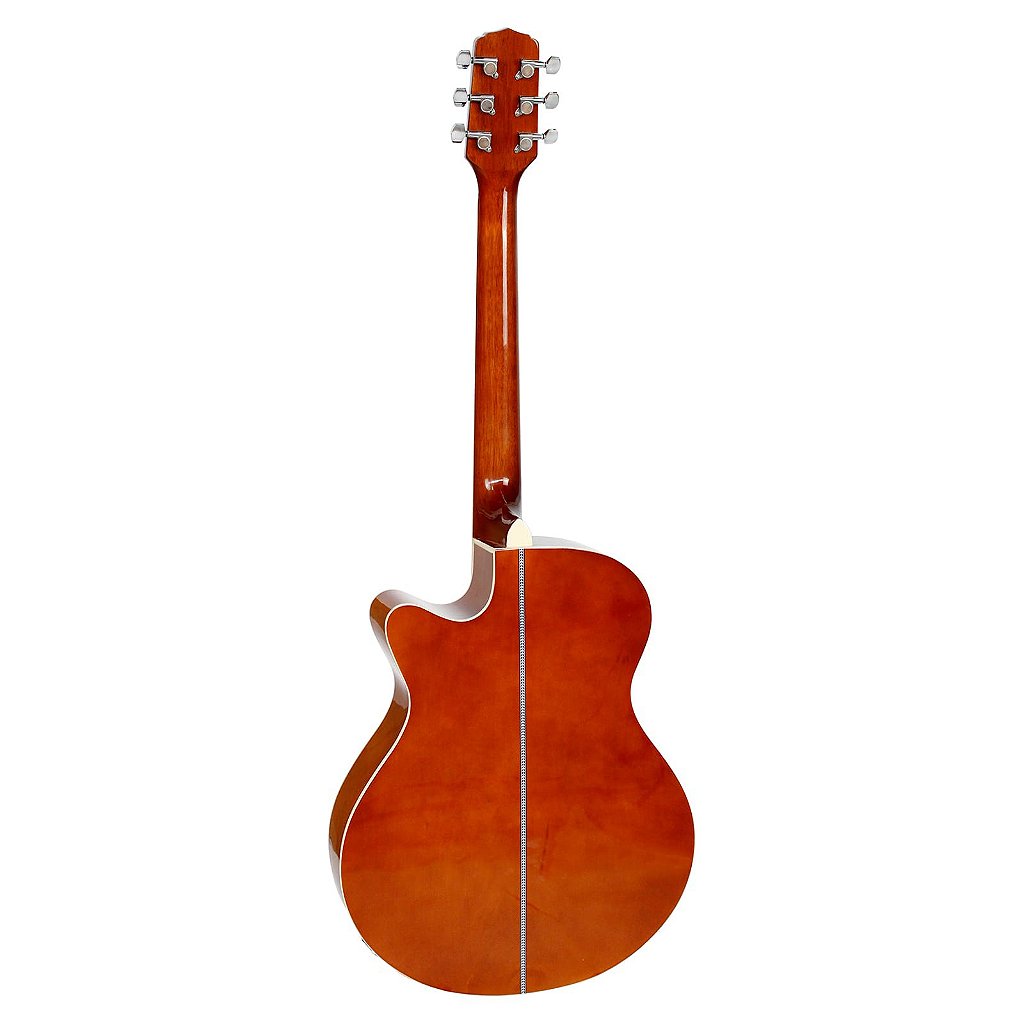 Violão Eletroacústico Mini Jumbo Aço Gsf1r Natural Fosco Giannini