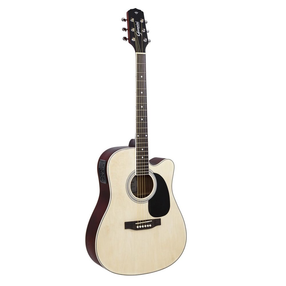Violão Folk Giannini Gdc1 Ceq Ns Natural Satin