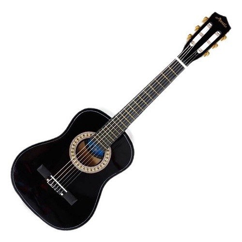 Violão Infantil 1/2 Cordas De Nylom - Preto - Austin
