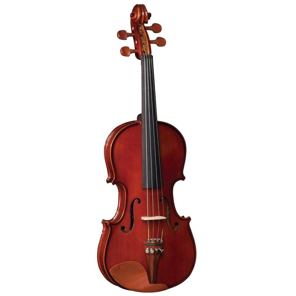 Violino VE431 3/4 Tampo em Abeto Envernizado Eagle + Estojo Extra Luxo