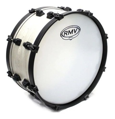 Zabumba Rmv Bianco Madeira Fiber 18 Pol X 7 + Maçaneta